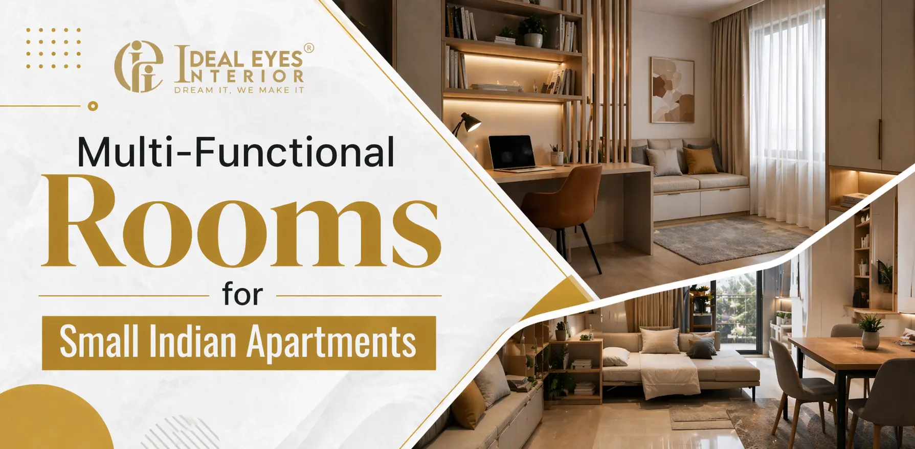 Multi-Functional Rooms for Small Apartments