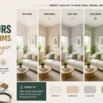 Best wall colours for small rooms with modern bedroom colour ideas