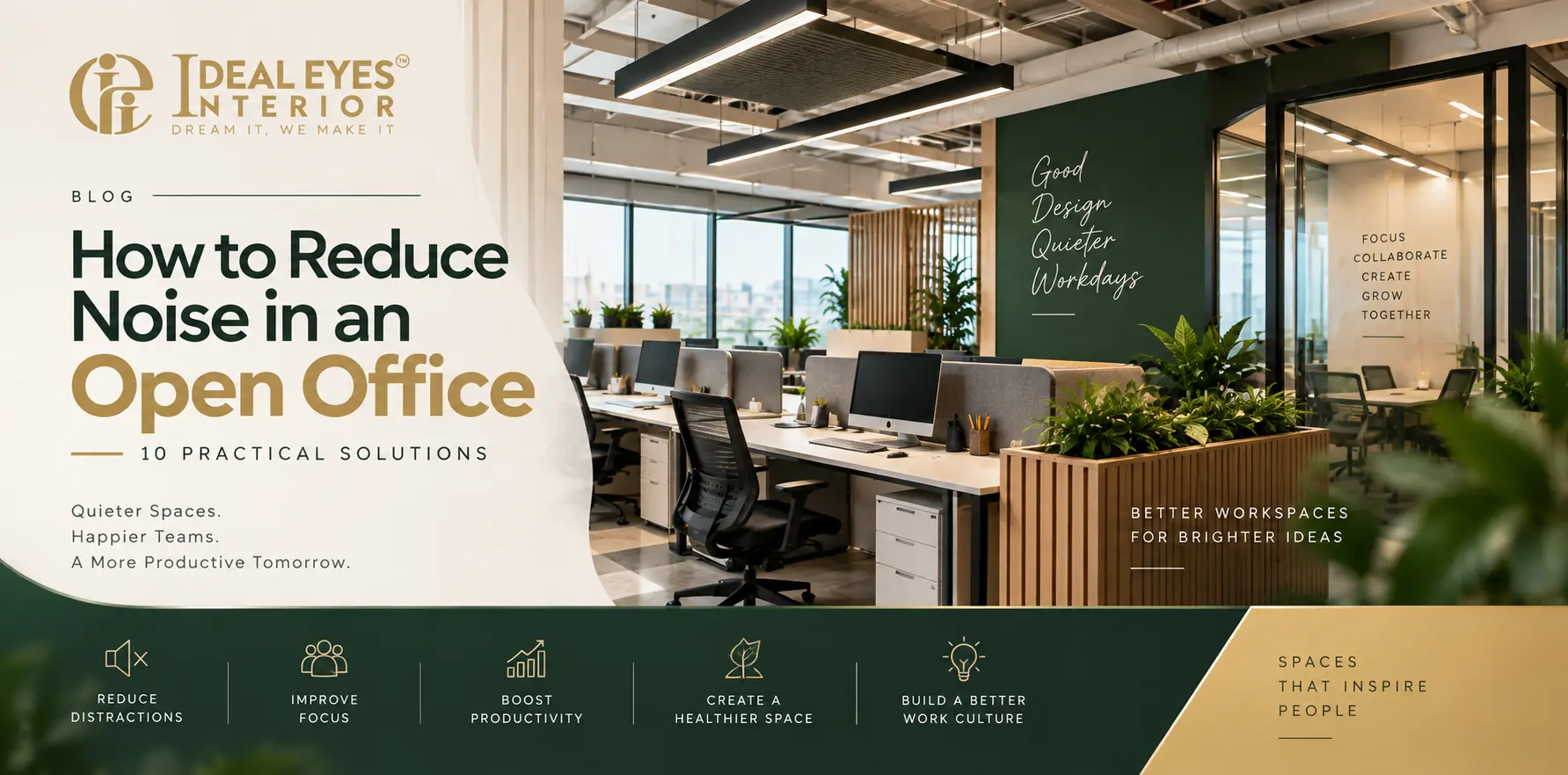  How to Reduce Noise in an Open Office: 10 Practical Solutions